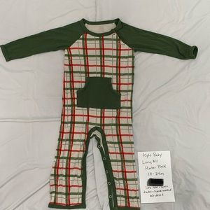 Kyte Baby LongAll Plaid 18-24 months. Past year pattern.